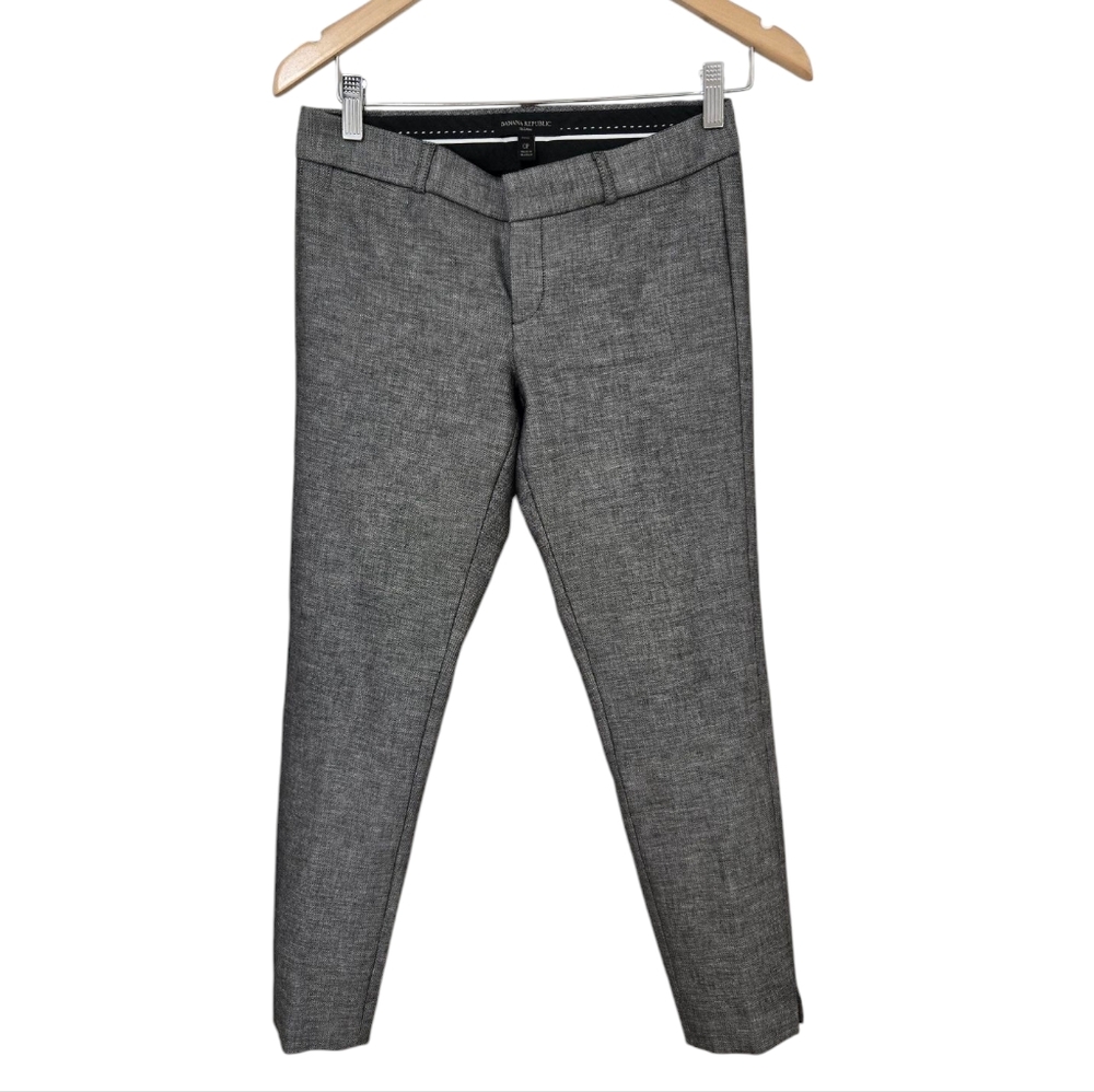 Banana Republic Women’s Pants Sloan Charcoal Gray Size 0 Petitte